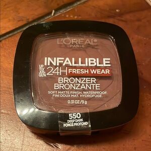 L'Oreal Infallible 24H Fresh Wear Bronzer - Deep Dark